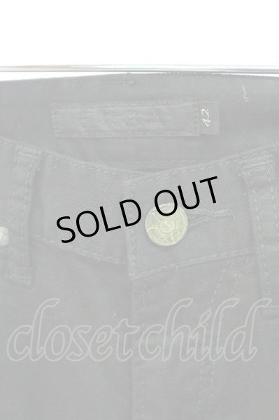 画像3: FUGA / Possible クラッシュ加工スキニーパンツ 42 ブラック T-25-12-10-065-FU-pa-YM-ZT (3)