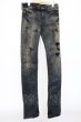 画像1: LGB / S-WOLF ブリーチダメージシューカットデニムパンツ【メンズ28】 28 ブラック T-25-12-10-066-LG-pa-YM-ZT (1)
