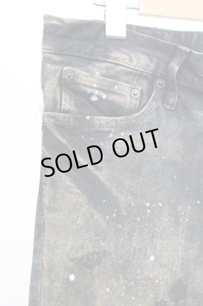 画像4: LGB / S-WOLF ブリーチダメージシューカットデニムパンツ【メンズ28】 28 ブラック T-25-12-10-066-LG-pa-YM-ZT (4)