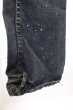 画像6: LGB / S-WOLF ブリーチダメージシューカットデニムパンツ【メンズ28】 28 ブラック T-25-12-10-066-LG-pa-YM-ZT (6)