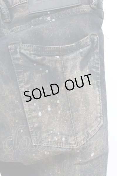 画像8: LGB / S-WOLF ブリーチダメージシューカットデニムパンツ【メンズ28】 28 ブラック T-25-12-10-066-LG-pa-YM-ZT (8)