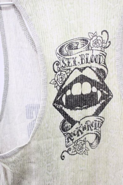 画像5: VAMPS / パイソンテレコタンクトップ M ミント系 T-25-12-10-001-0-to-YM-ZT (5)