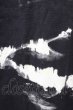 画像5: FUGA / Destructionムラ染めテレコTシャツ 44 ブラックｘホワイト T-25-12-10-009-FU-ts-YM-ZT (5)