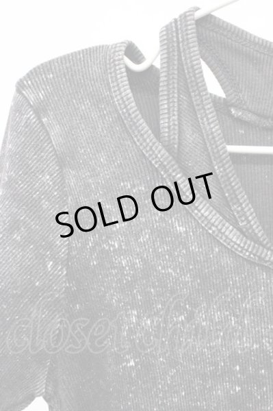 画像3: FUGA / Destructionムラ染めテレコTシャツ 44 ブラック T-25-12-10-010-FU-ts-YM-ZT (3)