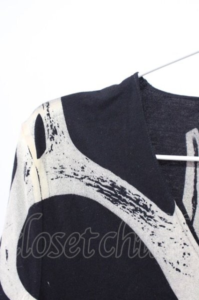 画像3: CIVARIZE / VarietyスカルプリントロングTシャツ 44 ブラック T-25-12-10-011-CI-ts-YM-ZT (3)