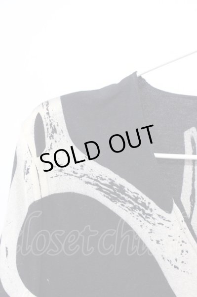 画像3: CIVARIZE / VarietyスカルプリントロングTシャツ 44 ブラック T-25-12-10-011-CI-ts-YM-ZT078 (3)