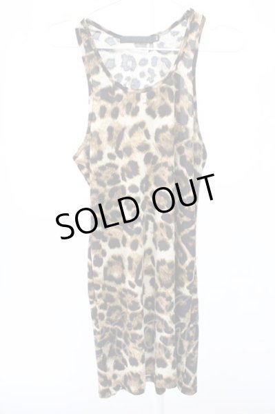 画像1: FUGA / スムースレオパードタンクトップ 44 ブラウン T-25-12-10-002-FU-to-YM-ZT078 (1)