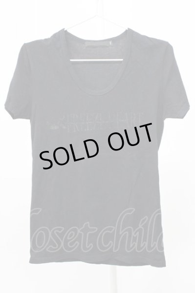 画像1: FUGA / スモークローズTシャツ 44 ブラック T-25-12-10-012-FU-ts-YM-ZT (1)