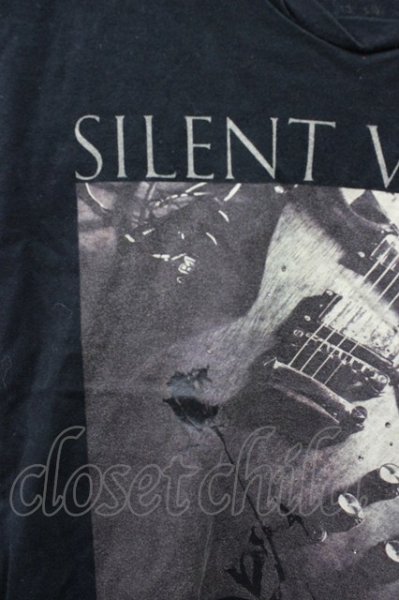 画像3: FUGA / SILENT VIGOR VネックTシャツ 46 ブラック T-25-12-10-013-FU-ts-YM-ZT (3)