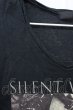 画像4: FUGA / SILENT VIGOR VネックTシャツ 46 ブラック T-25-12-10-013-FU-ts-YM-ZT (4)