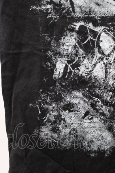 画像4: FUGA / 5NAME コラボTシャツ 44 ブラック T-25-12-10-014-FU-ts-YM-ZT (4)