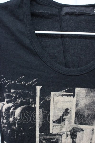 画像3: FUGA / フォトグラフィTシャツ 44 ブラック T-25-12-10-015-FU-ts-YM-ZT (3)