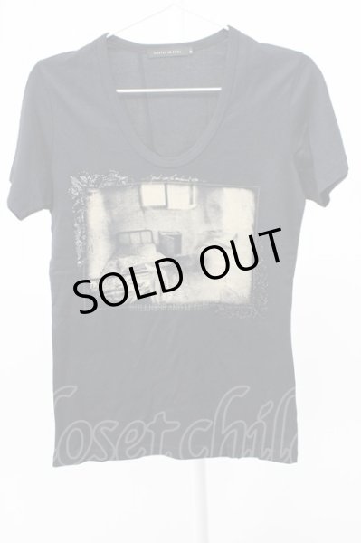 画像1: GOSTAR DE FUGA / STILLNESS AND MOTION Tシャツ 44 ブラック T-25-12-10-016-GO-ts-YM-ZT (1)