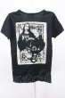 画像2: CIVARIZE / TRAVAS Wネーム RUDE Tシャツ  ブラック T-25-12-10-017-CI-ts-YM-ZT (2)