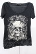 画像1: CIVARIZE / AssassinスカルプリントTシャツ 44 ブラック T-25-12-10-018-CI-ts-YM-ZT (1)