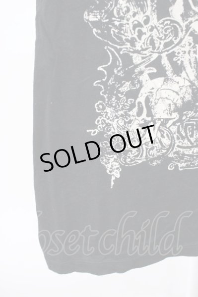 画像4: CIVARIZE / AssassinスカルプリントTシャツ 44 ブラック T-25-12-10-018-CI-ts-YM-ZT (4)