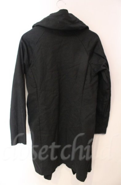 画像3: FUGA / AMOLIRロングフードガウン 44 ブラック T-25-12-11-023-FU-to-YM-ZT (3)