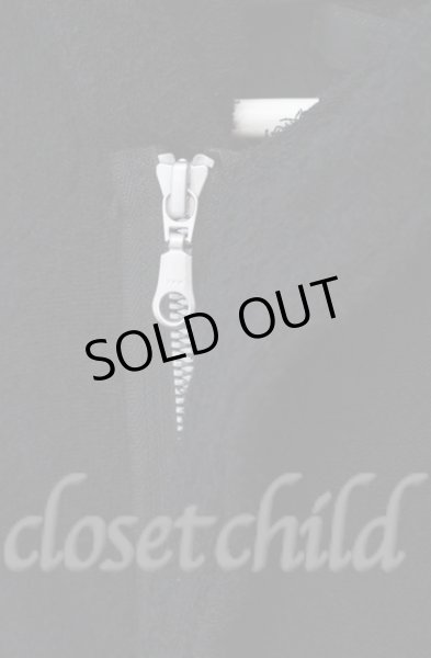 画像2: FUGA / Exterior ロングニットジップアップパーカー 44 ブラック T-25-12-11-024-FU-to-YM-ZT1211L (2)