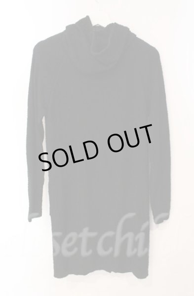 画像3: FUGA / Exterior ロングニットジップアップパーカー 44 ブラック T-25-12-11-024-FU-to-YM-ZT1211L (3)