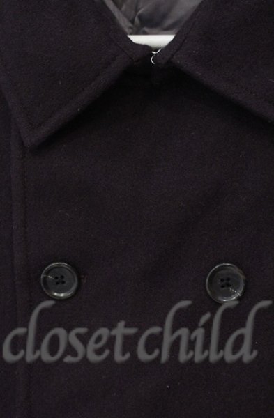 画像2: Zero by TORNADO MART / メルトンウールPコート LL パープル T-25-12-11-026-Ze-ou-YM-ZT1211L (2)