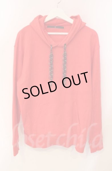 画像1: NO ID. / チェーンパーカー ONE レッド T-25-12-11-027-NO-to-YM-ZT1211L (1)