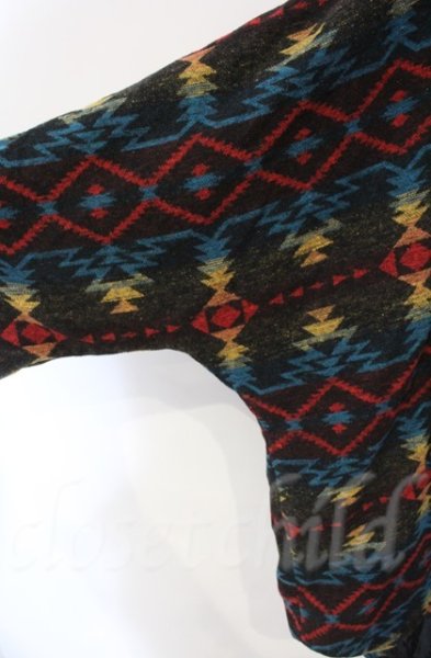 画像2: NO ID. BLACK / フーデッドポンチョ ONE マルチ T-25-12-11-028-NO-ou-YM-ZT (2)