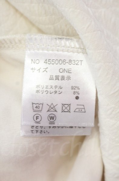 画像5: NO ID. BLACK / ドローストリングスフーデッドポンチョ ONE ホワイトｘブラック T-25-12-11-029-NO-ja-YM-ZT (5)