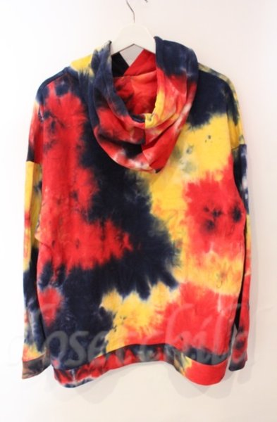 画像3: NO ID. / タイダイBIGプルオーバーパーカー ONE マルチ T-25-12-11-031-NO-to-YM-ZT (3)