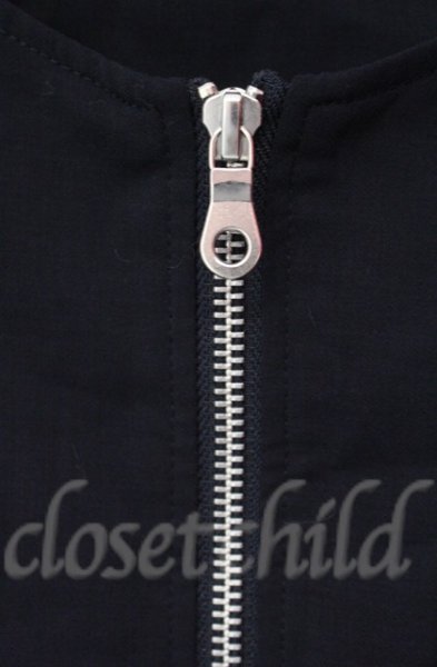 画像2: NO ID. / ノーカラージップアップジャケット 3 ネイビー T-25-12-11-033-NO-ja-YM-ZT (2)