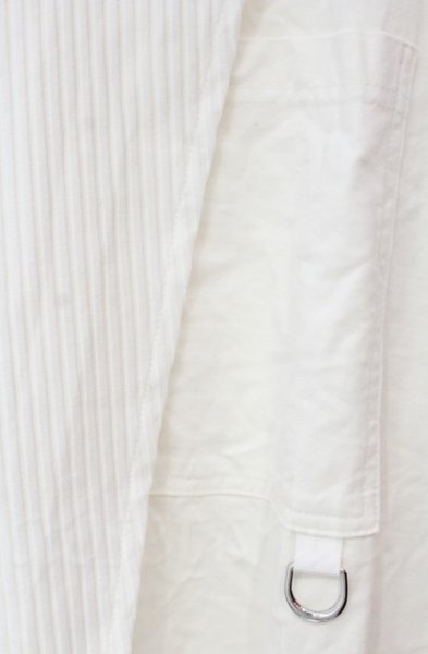 画像2: TORNADO MART / リブハイブリッドオーバーポケットTシャツ M ホワイト T-25-12-11-035-TO-ts-YM-ZT1211M (2)