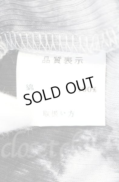 画像3: SEANA / アシンメトリーロング総柄カットソー L ブラック T-25-12-11-042-SE-to-YM-ZT1211M (3)