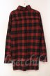 画像3: SEANA / 裾ZIPロングチェックネルシャツ L レッドｘゴールド T-25-12-11-046-SE-sh-YM-ZT (3)