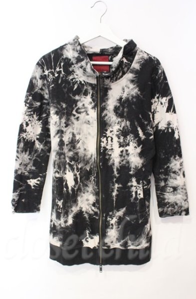 画像1: SEANA / ブリーチスタンドネック七分袖カットジャケット L ブラック T-25-12-11-047-SE-ja-YM-ZT (1)