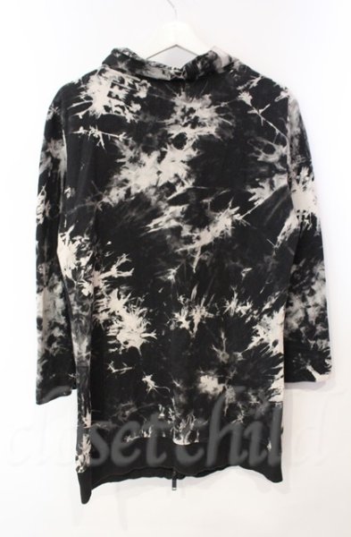 画像3: SEANA / ブリーチスタンドネック七分袖カットジャケット L ブラック T-25-12-11-047-SE-ja-YM-ZT (3)