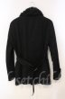 画像3: TORNADO MART / フェイクファーシングルコート M ブラック T-25-12-11-004-TO-ou-YM-ZT1211L (3)