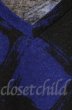 画像2: SEANA / 総柄ニットソー L ブルー T-25-12-11-052-SE-to-YM-ZT (2)