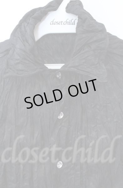 画像2: SEANA / レオパードクインクルシャツ L ブラック T-25-12-11-055-SE-sh-YM-ZT1211M (2)