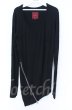 画像1: SEANA / 裾ZIPロングカットソー L ブラック T-25-12-11-059-SE-to-YM-ZT1211M (1)