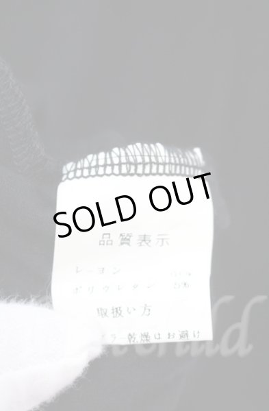 画像4: SEANA / 裾ZIPロングカットソー L ブラック T-25-12-11-059-SE-to-YM-ZT1211M (4)