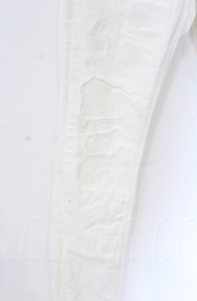 画像3: FUGA / CAMSHAFTリメイクスキニーデニムパンツ 42 ホワイト T-25-12-11-065-FU-pa-YM-ZT (3)