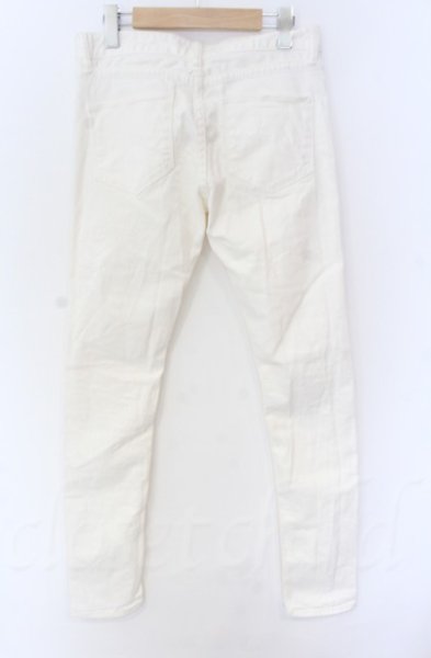 画像4: FUGA / CAMSHAFTリメイクスキニーデニムパンツ 42 ホワイト T-25-12-11-065-FU-pa-YM-ZT (4)