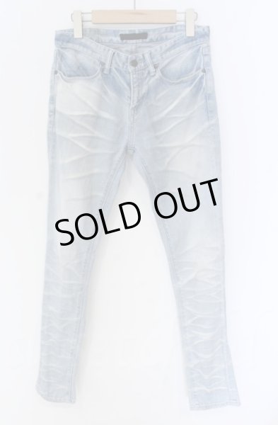 画像1: FUGA / スプレー加工デニムスキニーパンツ 42 ライトインディゴ T-25-12-11-066-FU-pa-YM-ZT1211M (1)