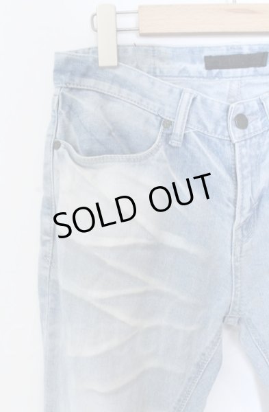 画像2: FUGA / スプレー加工デニムスキニーパンツ 42 ライトインディゴ T-25-12-11-066-FU-pa-YM-ZT1211M (2)