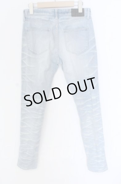 画像3: FUGA / スプレー加工デニムスキニーパンツ 42 ライトインディゴ T-25-12-11-066-FU-pa-YM-ZT1211M (3)