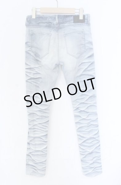 画像3: CIVARIZE / Restitution加工ZIPスキニーデニムパンツ 42 ブルー T-25-12-11-067-CI-pa-YM-ZT336 (3)