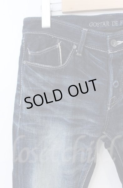 画像2: GOSTAR DE FUGA / ボタンフライストレートデニムパンツ 42 インディゴ T-25-12-11-070-GO-pa-YM-ZT375 (2)