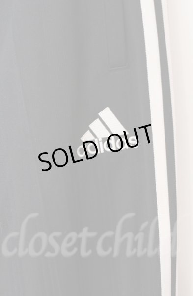 画像2: ADIDAS / ジャガードストライプワイドトラッカーパンツ L ブラック T-25-12-11-072-AD-pa-YM-ZT1211M (2)