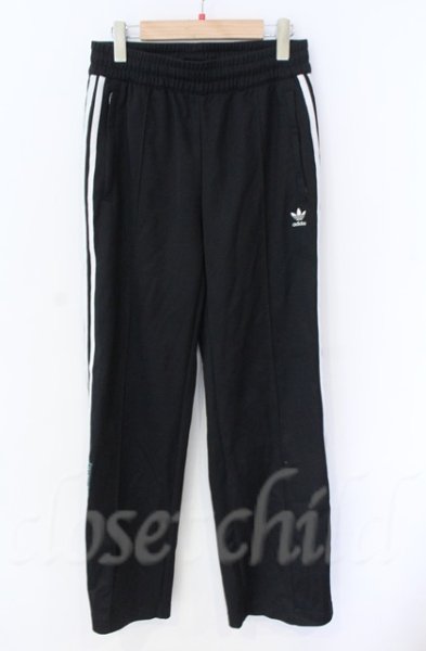 画像1: ADIDAS / オリジナルストラックパンツ S ブラック T-25-12-11-074-AD-pa-YM-ZT1211M (1)