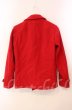 画像3: GOSTAR DE FUGA / Anthem メルトンピーコート 44 レッド T-25-12-11-007-GO-ou-YM-ZT (3)