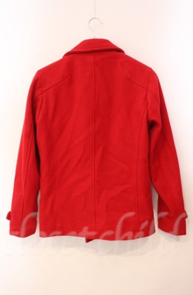 画像3: GOSTAR DE FUGA / Anthem メルトンピーコート 44 レッド T-25-12-11-007-GO-ou-YM-ZT (3)